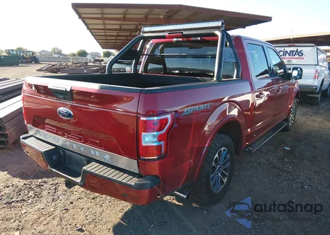 2019 Ford F-150 Xlt from USA, damaged, VIN 1FTEW1CP3KKD28247